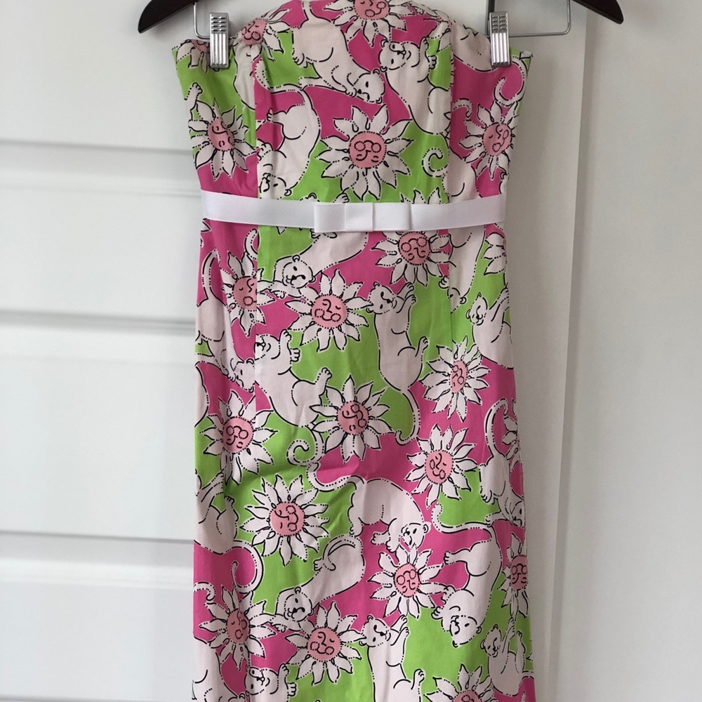Lilly Pulitzer Strapless Summer Dress